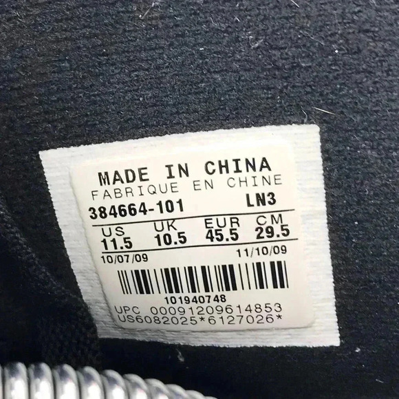 NIKE AIR JORDAN 6 VI RETRO OREO CUSTOM SNEAKERS 384664-101 MENS SIZE 11 $890 - Picture 3 of 16